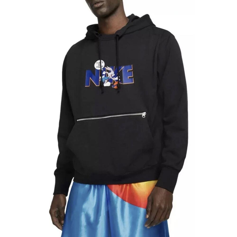 Nike Dri-FIT Standard Issue x Space Jam: A New Legacy Men's Hoodie‎ DJ3889-010 M